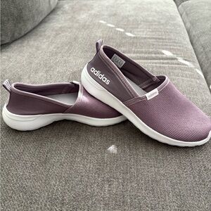 Adidas Women's Purple Slip-On Shoes